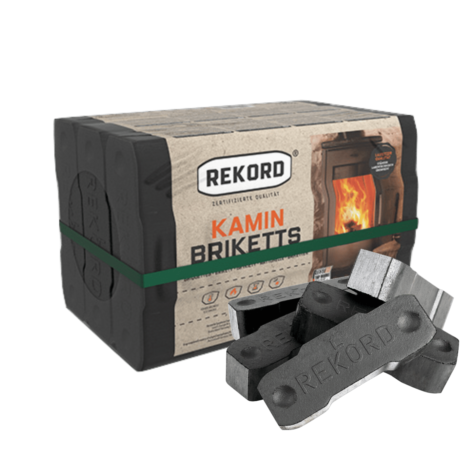 ABBB Dřevěné a uhelné brikety, pevný válec / Rekord arch