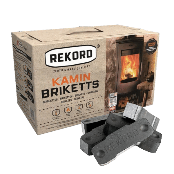 REKORD 7 uhelných briket v papírovém sáčku