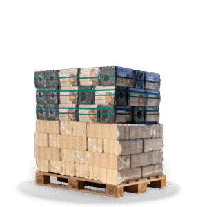 RUF brikety z tvrdého dřeva a uhlí / fólie Rekord